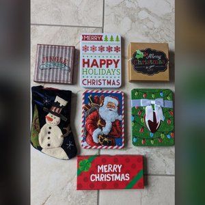 Christmas Gift Card Container Bundle
